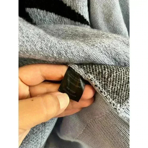 Robert Rodriguez Women’s 100% Wool Sweater Long Sleeve Wow Knitted Size Large - Picture 5 of 5